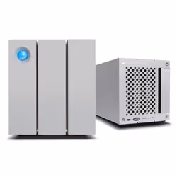 LaCie 2big Thunderbolt 2 boîtier de disques 12 To Bureau Argent - Vue supplémentaire 4